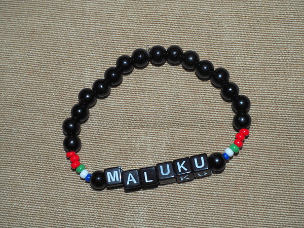 Armband Maluku zwart