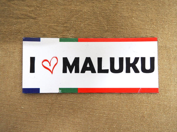 Magneetsticker I ♡ Maluku