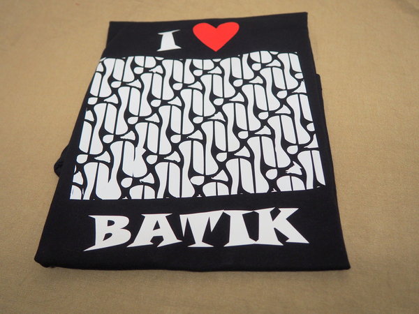 Tshirt - I ♡ Batik
