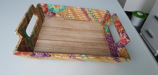 Batik dienblad / plateau