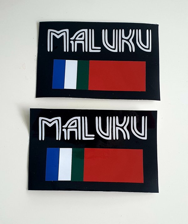 Stickers Maluku wit