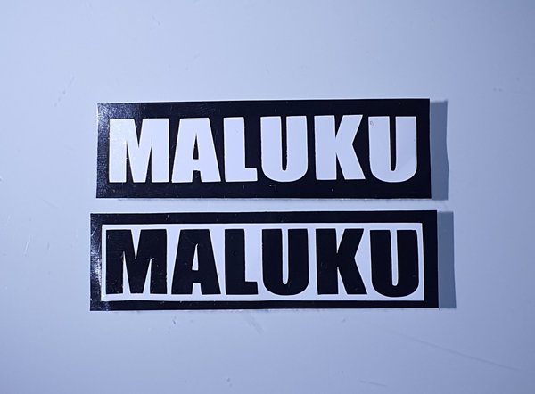Sticker Maluku klein