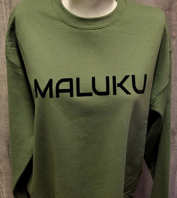 Sweater VILT Maluku en Alifuru teken rug *MAAT L*