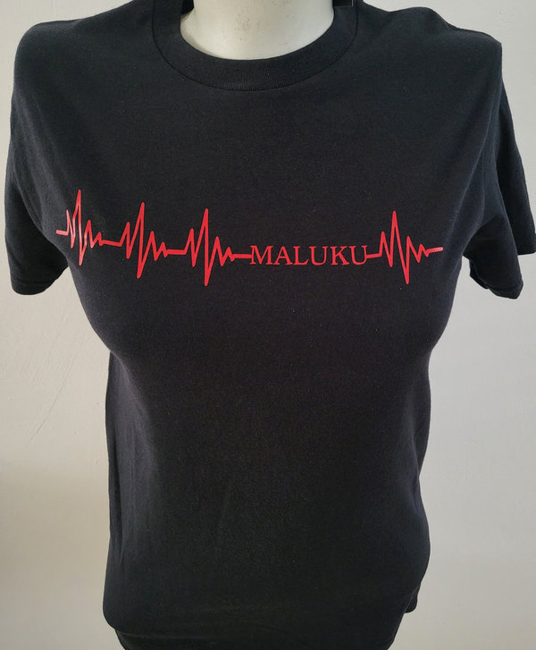 T-shirt heartbeat Maluku Unisex *MAAT S*